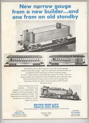 Model Railroader September 1977 HO USRA Light Mikado Model Railroad Magazine - Thumbnail 2