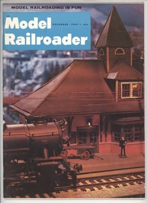 Model Railroader December 1969 Model Railroading Fun Magazine - Image 1