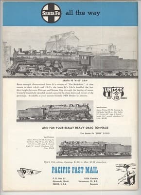 Model Railroader December 1969 Model Railroading Fun Magazine - Thumbnail 2