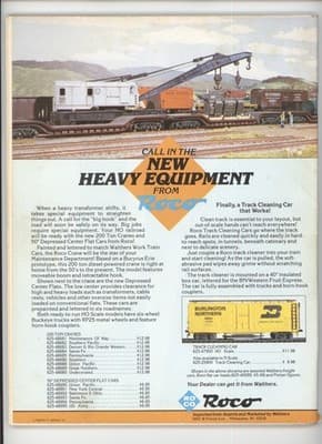 Model Railroader June 1986 650-ton Coaling Station Magazine - Thumbnail 2