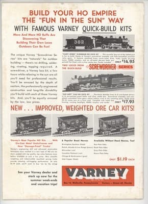 Model Railroader June 1961 Scenery Gulch EMD RS-1325 Magazine - Thumbnail 2