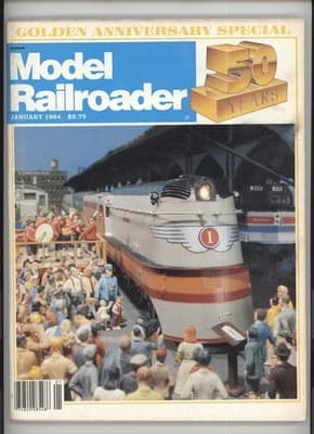 Model Railroader January 1984 Golden Anniversary Special Magazine - Image 1