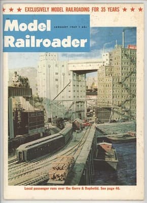 Model Railroader January 1969 Gorre & Daphetid Magazine - Image 1