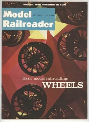 Model Railroader November 1967 Wheels Magazine - Image 1