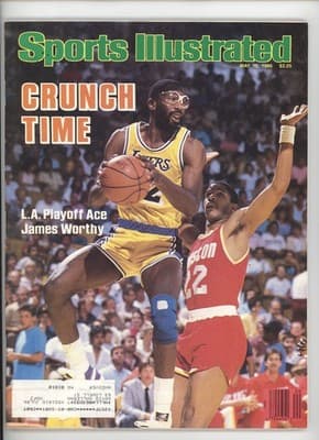 Sports Illustrated May 19, 1986 James Worthy NBA Playoffs Magazine - Image 1