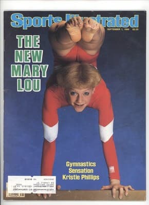 Sports Illustrated September 1986 The New Mary Lou Magazine - Image 1
