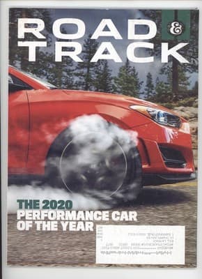 Road & Track September 2020 Performance Car of the Year Magazine - Image 1