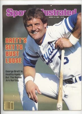 Sports Illustrated March 12, 1984 George Brett Kansas City Royals Magazine - Image 1