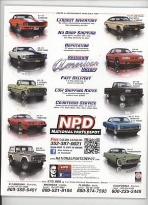 Hemmings Classic Car June 2013 Mustang Chrysler Magazine - Thumbnail 2