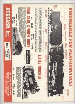 Railroad Model Craftsman July 1961 Eng. Shed Solitaire Operation Magazine - Thumbnail 2