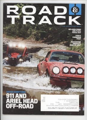 Road & Track Adventure Issue Porsche 911 Ariel Off-Road Magazine - Image 1