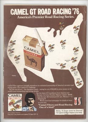 Road & Track February 1976 Lamborghini Countach Car Magazine - Thumbnail 2