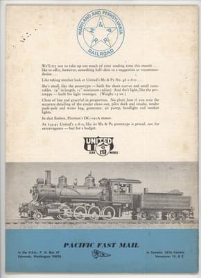 Model Railroader April 1966 Model Railroading Is Fun Magazine - Thumbnail 2