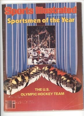 Sports Illustrated Dec 1980 US Olympic Hockey Team Magazine - Image 1