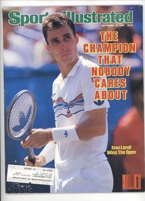 Sports Illustrated September 15, 1986 Ivan Lendl US Open Magazine - Image 1