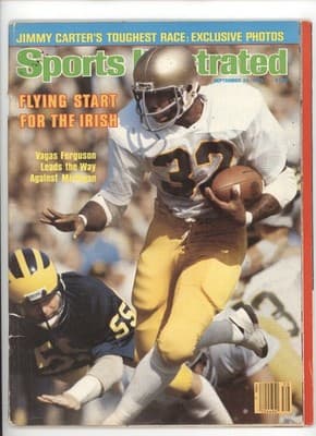 Sports Illustrated September 1979 Jimmy Carter Football Magazine - Image 1