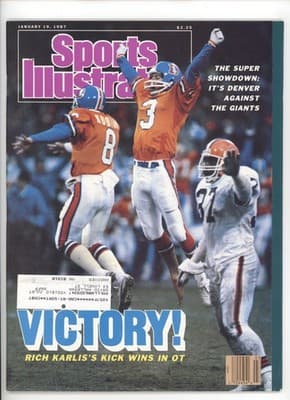 Sports Illustrated January 19 1987 Victory Super Bowl Magazine - Image 1