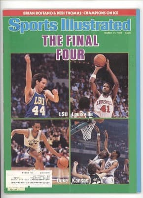 Sports Illustrated March 31 1986 Final Four Magazine - Image 1