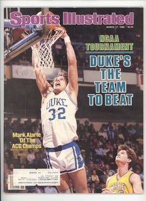 Sports Illustrated March 17, 1986 NCAA Tournament Duke Magazine - Image 1