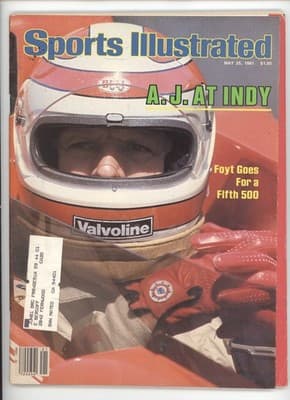 Sports Illustrated May 25, 1981 A.J. Foyt Indy 500 Magazine - Image 1
