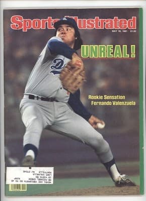 Sports Illustrated May 18, 1981 Fernando Valenzuela Baseball Magazine - Image 1