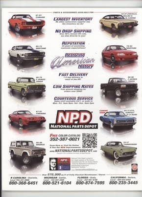 Hemmings Classic Car March 2013 Detroit 1960s Cars Magazine - Thumbnail 2