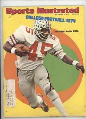 Sports Illustrated September 1974 Archie Griffin Ohio State Football Magazine - Image 1