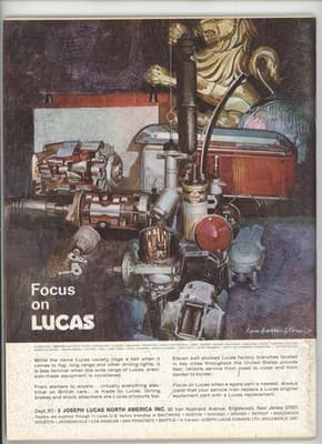 Road & Track March 1972 Capri V6 Elan Sprint Vega Magazine - Thumbnail 2