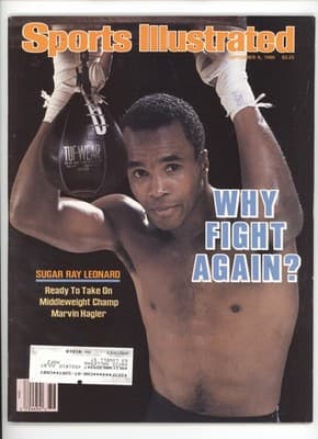 Sports Illustrated September 8, 1986 Sugar Ray Leonard Magazine - Image 1