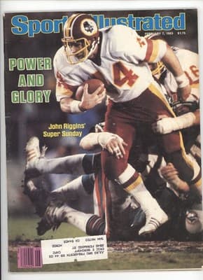 Sports Illustrated February 7, 1983 John Riggins Super Sunday Magazine - Image 1