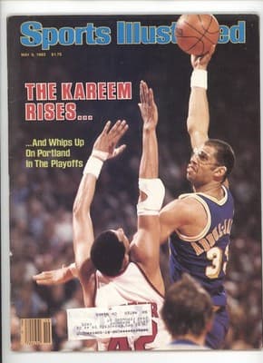 Sports Illustrated May 9, 1983 Kareem Abdul-Jabbar NBA Magazine - Image 1