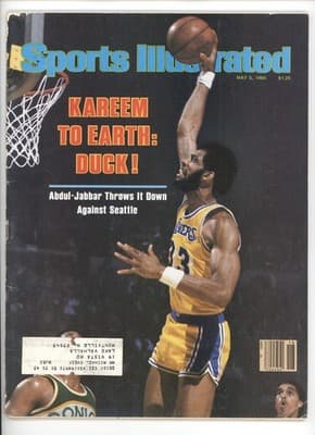 Sports Illustrated May 5 1980 Kareem Abdul-Jabbar Basketball Magazine - Image 1