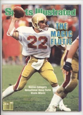 Sports Illustrated December 1984 Doug Flutie Boston College Magazine - Image 1