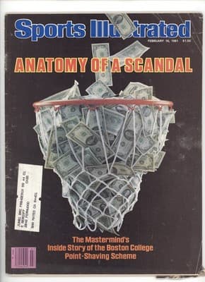 Sports Illustrated February 1981 Anatomy of a Scandal Magazine - Image 1
