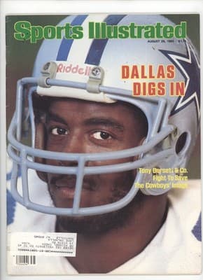 Sports Illustrated August 29, 1983 Dallas Cowboys Tony Dorsett Magazine - Image 1