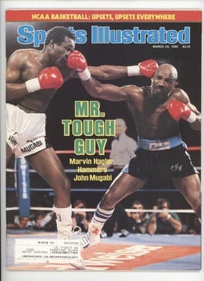 Sports Illustrated March 24, 1986 Hagler vs Mugabi Boxing Magazine - Image 1