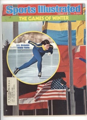 Sports Illustrated Feb 1976 US Olympian Sheila Young Magazine - Image 1