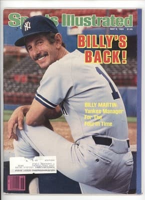 Sports Illustrated May 6, 1985 Billy Martin New York Yankees Magazine - Image 1