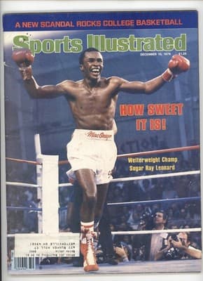 Sports Illustrated December 10, 1979 Sugar Ray Leonard Boxing Magazine - Image 1
