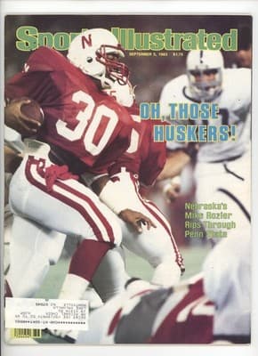 Sports Illustrated September 5, 1983 Mike Rozier Nebraska Football Magazine - Image 1