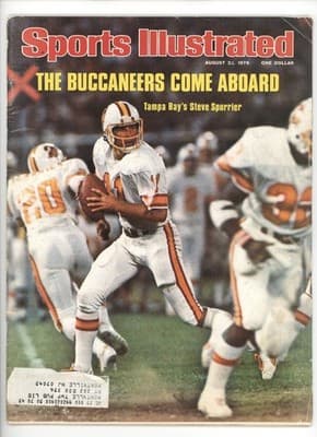 Sports Illustrated August 1976 Tampa Bay Buccaneers Magazine - Image 1