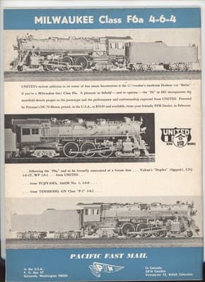 Model Railroader February 1967 Narrow Gauge in Fawrcarnedd Magazine - Thumbnail 2