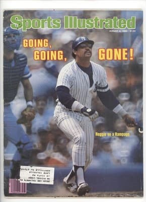 Sports Illustrated August 4, 1980 Reggie Rampage Baseball Magazine - Image 1