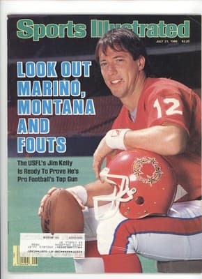Sports Illustrated July 21, 1986 Jim Kelly USFL Football Magazine - Image 1