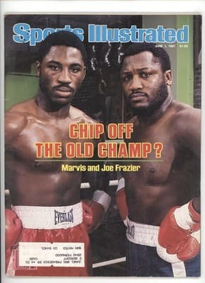 Sports Illustrated June 1981 Marvis Joe Frazier Boxing Magazine - Image 1