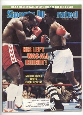 Sports Illustrated March 28 1983 Spinks Braxton Magazine - Image 1