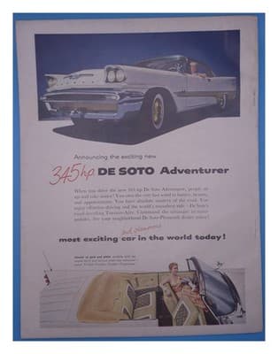 Motor Trend March 1957 Chrysler 300-C Mercury Pontiac Magazine - Thumbnail 2