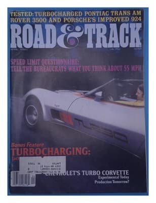 Road & Track April 1980 Chevrolet Turbo Corvette Magazine - Image 1