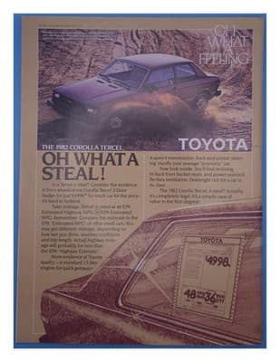 Car and Driver August 1982 Corvette Honda City America vs Porsche Magazine - Thumbnail 2