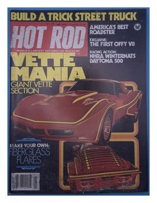 Hot Rod May 1978 Corvette Vette Mania Magazine - Image 1